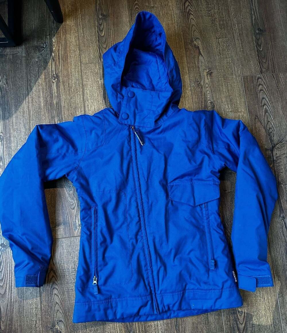 Burton Dryride Women's Snowboard Ski Jacket Blue Size S